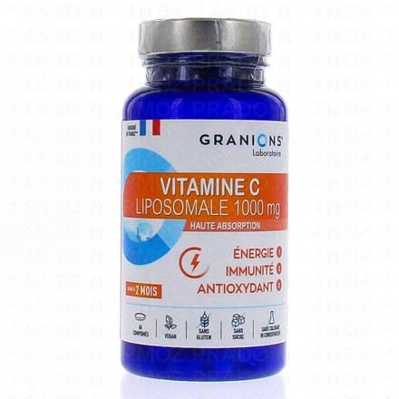 GRANIONS Immunit&eacute; & Energie - Vitamine C Liposomale 1000mg 60 comprim&eacute;s