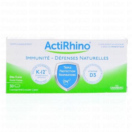 GRIMBERG Actirhino x30 comprim&eacute;s &agrave; sucer
