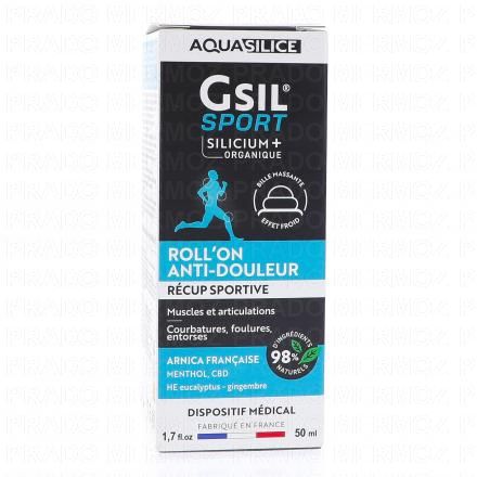 GSIL Roll-On effet froid récupération sportive 50ml