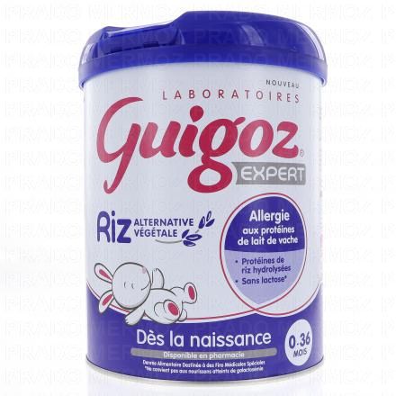 GUIGOZ Expert Riz Lait 0-36 mois 780g