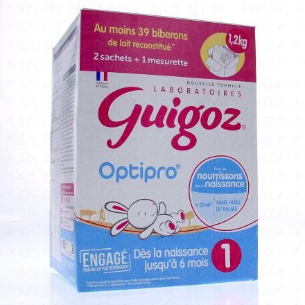GUIGOZ Optipro Lait infantile 1er &acirc;ge (1.2kg)