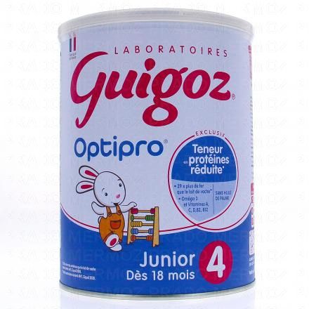 GUIGOZ Optipro Junior Lait 4&egrave;me &acirc;ge 900g