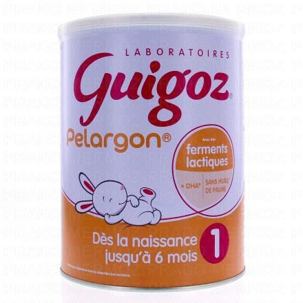 GUIGOZ Pelargon Lait Infantile 1er &acirc;ge 780g