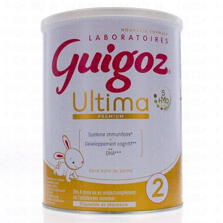 GUIGOZ Ultima Lait de suite 2&egrave;me &acirc;ge 800g