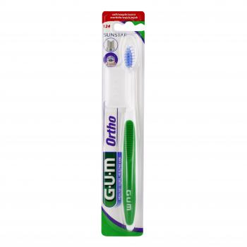 GUM n&deg;124 Brosse &agrave; dents ortho souple