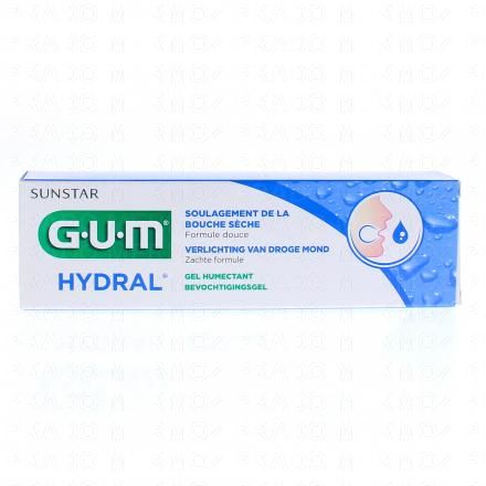 GUM HYDRAL Gel humectant bouche s&egrave;che tube 50ml