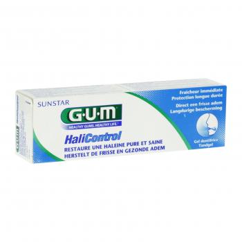 GUM Halicontrol gel dentifrice tube 75ml