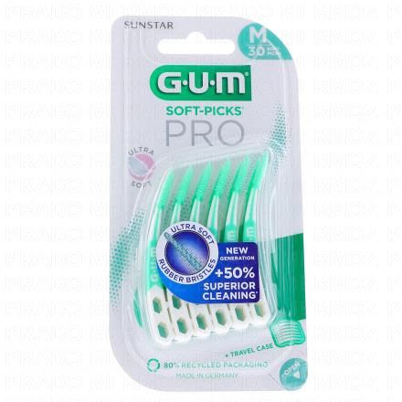 GUM Soft-Picks Pro Taille (m x30)