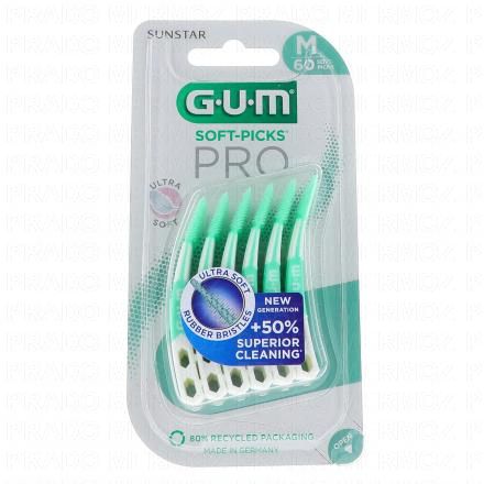 GUM Soft-Picks Pro Taille (m x60)