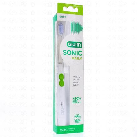 GUM Sonic daily Brosse &agrave; dent &eacute;lectrique soft
