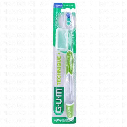 GUM Technique+ brosse &agrave; dents souple n&deg;490