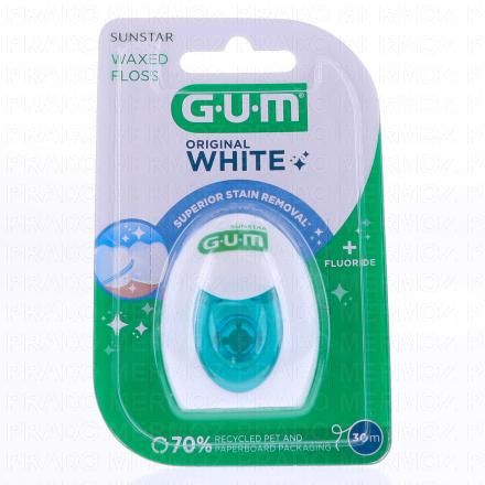 GUM n&deg;2040 Original white fil dentaire 30m