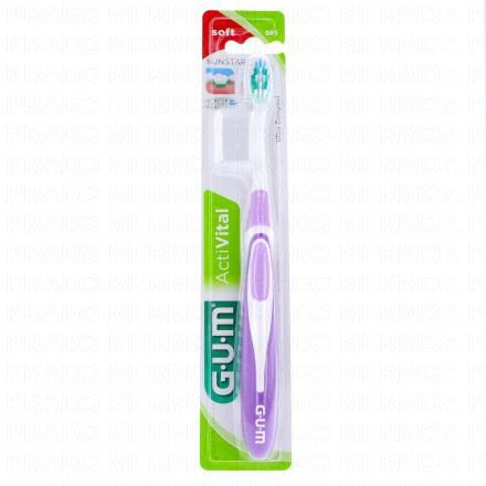 GUM n&deg;585 Activital brosse &agrave; dents souple