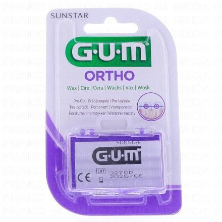 GUM n&deg;723 Ortho cire orthodontique
