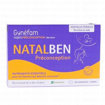 NATALBEN Préconception x60 capsules