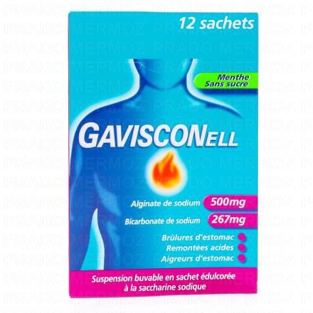GAVISCONELL menthe sans sucre