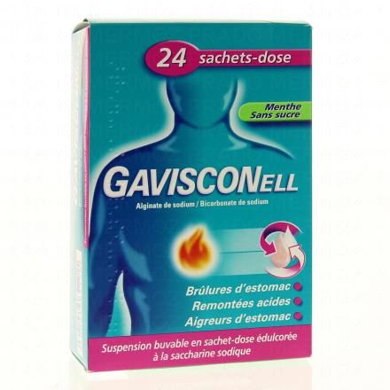 GAVISCONELL menthe sans sucre