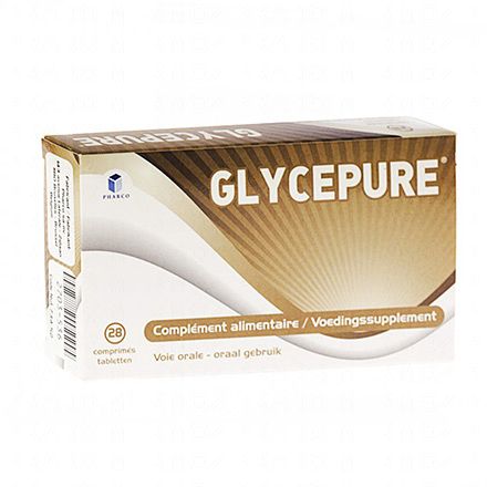 VEGEMEDICA Glycepure bo&icirc;te de 28 comprim&eacute;s