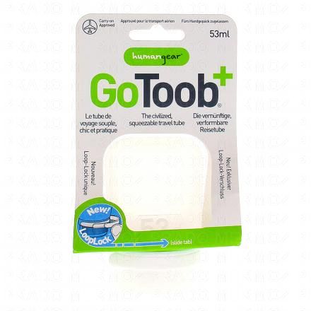 GOTOOB+ Tube de voyage souple (1 tube 53ml transparent)