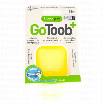 GOTOOB+ Tube de voyage souple (1 tube 53ml orange)