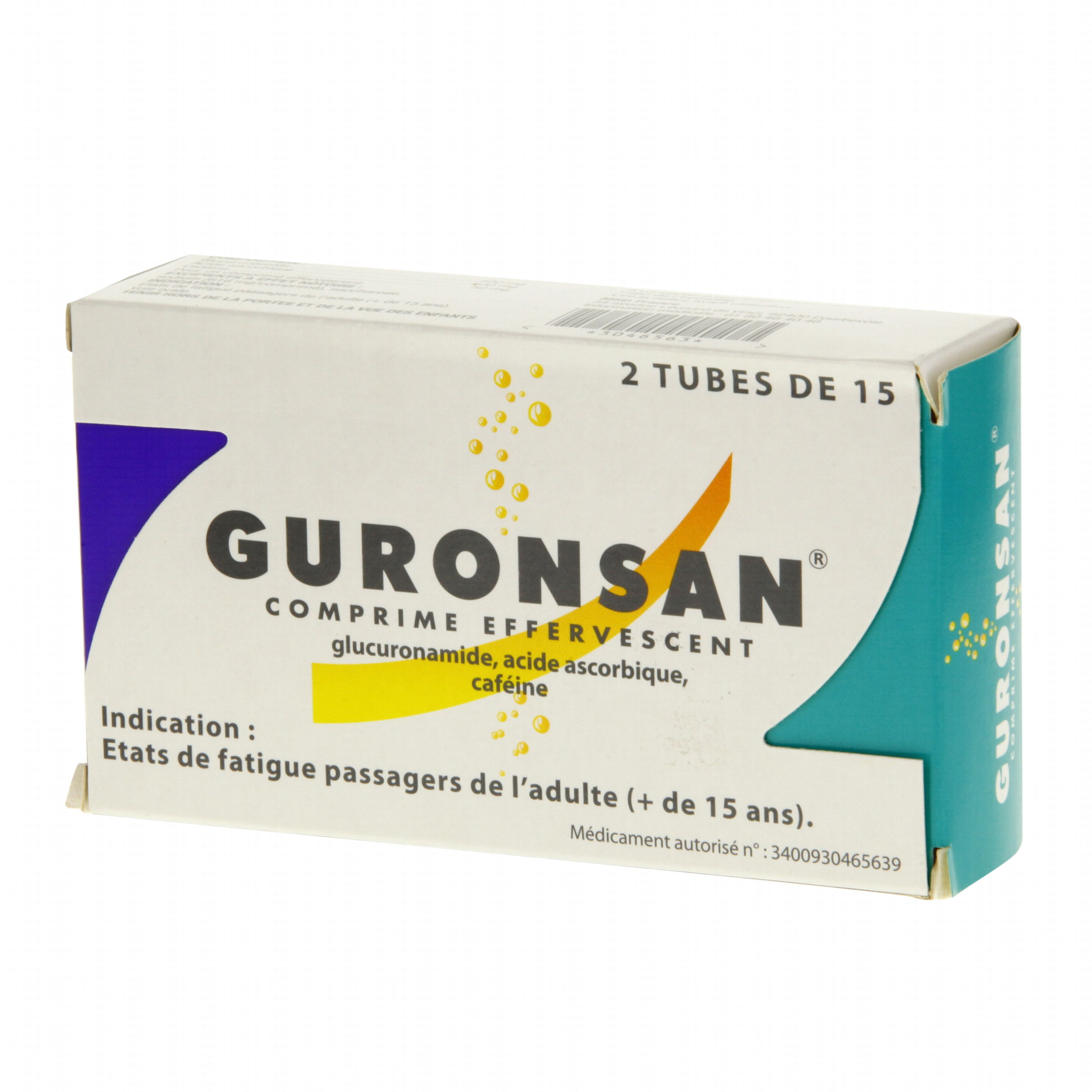 Guronsan boîte de 30 comprimés - Médicament conseil - Pharmacie