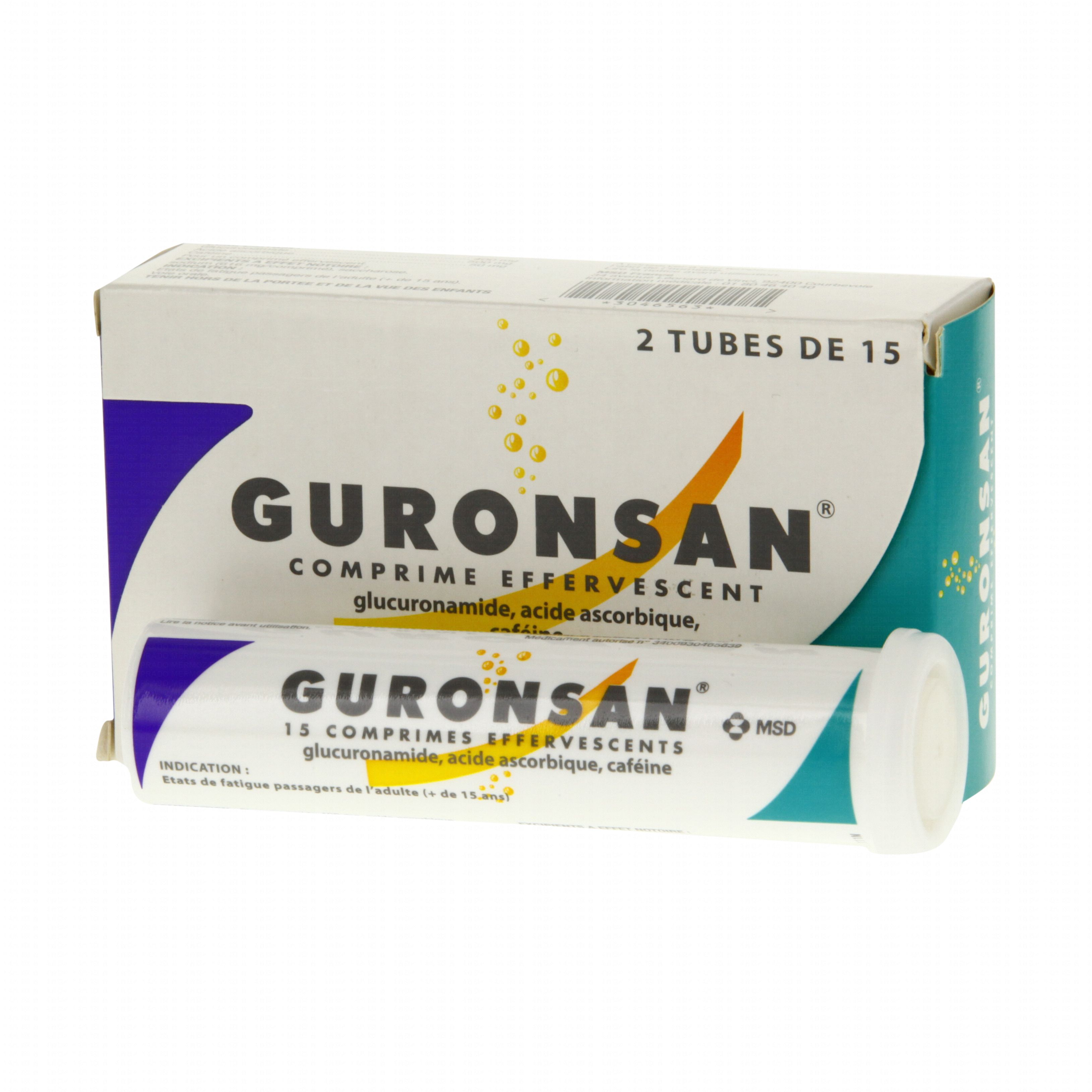 Guronsan 30 comprimés - Pharmacie Cap3000