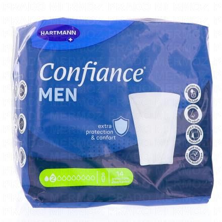 HARTMANN Confiance Men Protection Anti Fuites Urinaires x14 (2 gouttes)