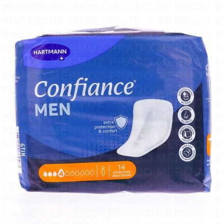 HARTMANN Confiance Men Protection Anti Fuites Urinaires x14 (4 gouttes)