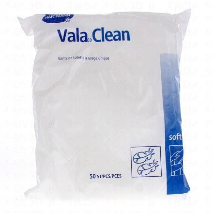 HARTMANN Vala Clean - Gants de toilette à usage unique x50