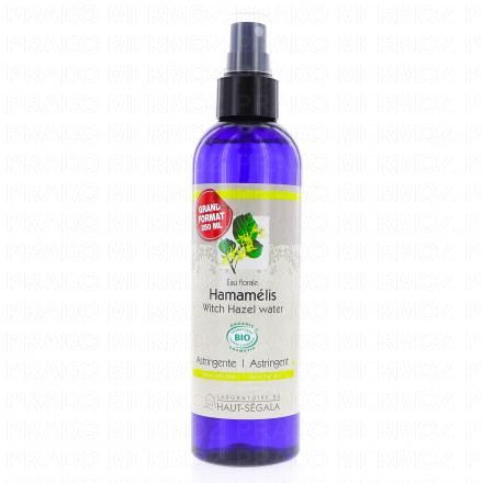 HAUT-SEGALA Eau florale d'Hamam&eacute;lis BIO flacon vaporisateur 250 ml