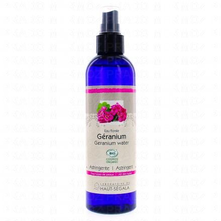 HAUT-SEGALA Eau florale géranium bio 250ml