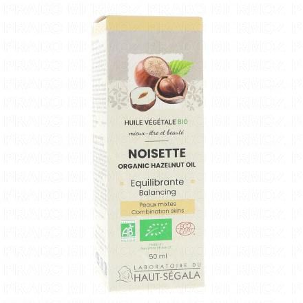 HAUT-SEGALA Huile de noisette BIO flacon 50 ml