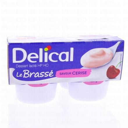 DELICAL Le Brassé - HP/HC saveur Cerise 4x200g