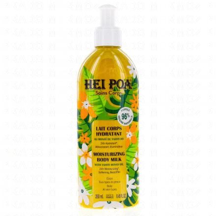 HEI POA Lait corps hydratant au monoï de Tahiti flacon 250ml