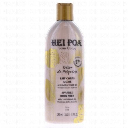 HEI POA Soins Corps Tr&eacute;sor de Polyn&eacute;sie Lait Corps Nacr&eacute; 250ml