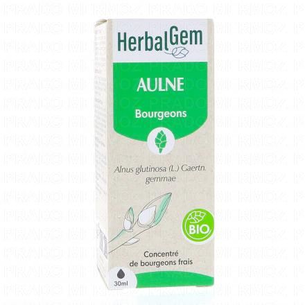 HERBALGEM Concentr&eacute; de bougeons frais - Aulne bio 30ml