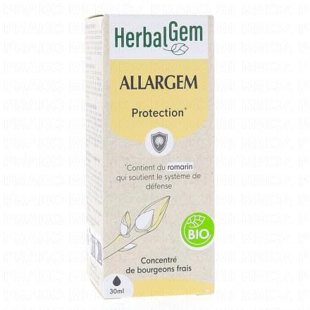 HERBALGEM Concentr&eacute; de bourgeons frais - Allargem Protection Bio 30ml