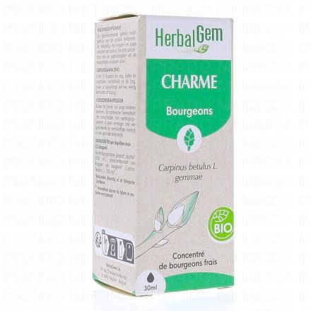HERBALGEM Concentr&eacute; de bourgeons frais - Charme bourgeons bio 30ml