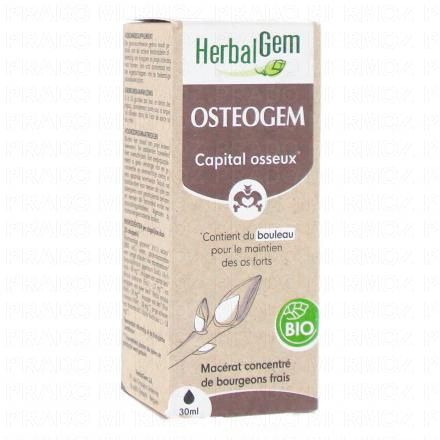HERBALGEM Concentr&eacute; de bourgeons frais - Osteogem Capital Osseux Bio 30ml