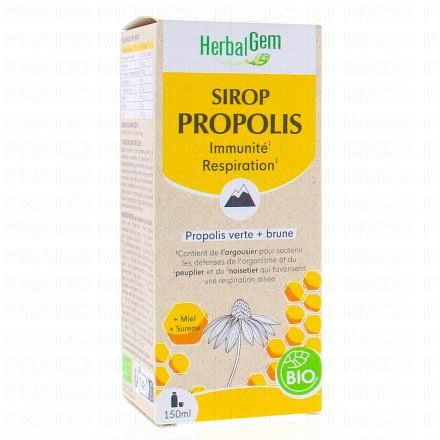 HERBALGEM Propolis sirop immunit&eacute; respiration 150ml