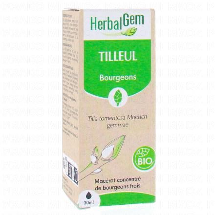HERBALGEM Concentré du bourgeons frais - Tilleul bourgeons Bio 30ml