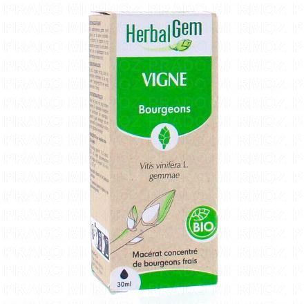 HERBALGEM Concentr&eacute; de bourgeons frais - Vigne bourgeons 30ml