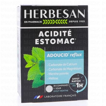 HERBESAN Adoucid 30 comprim&eacute;s