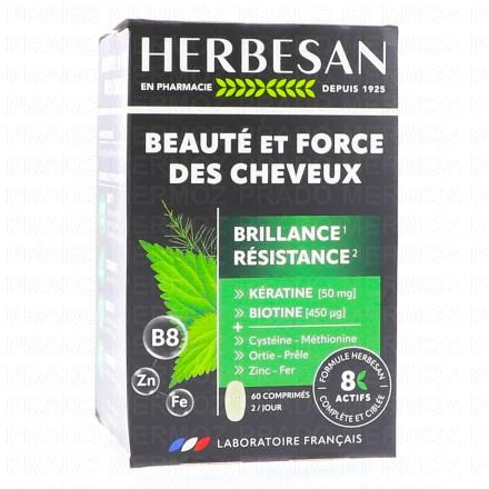 HERBESAN Beaut&eacute; et Force des cheveux x60 comprim&eacute;s