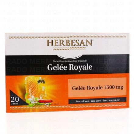 HERBESAN Gel&eacute;e Royale 20 ampoules