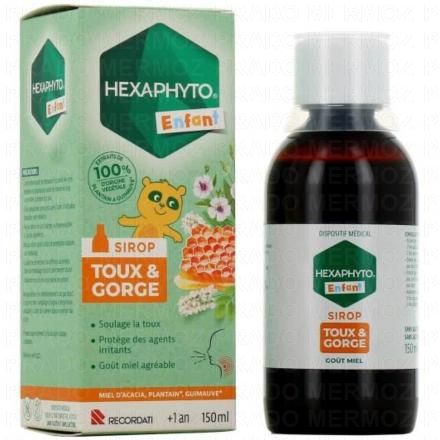 HEXASPRAY Hexaphyto Sirop toux sèche et grasse enfant 150ml