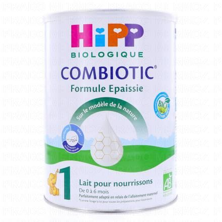 HIPP Combiotic Bio Lait infantile formule épaissie 1er age 800g