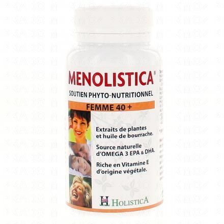 HOLISTICA Menolistica femme 40+ ménopause (pot de 120 capsules)
