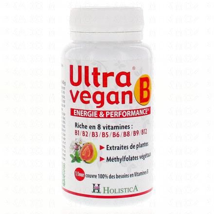 HOLISTICA Ultra Vegan B 30 comprimés