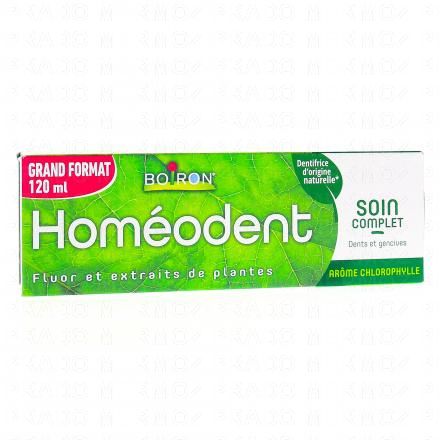 HOMEODENT Dentifrice dents et gencives ar&ocirc;me chlorophylle